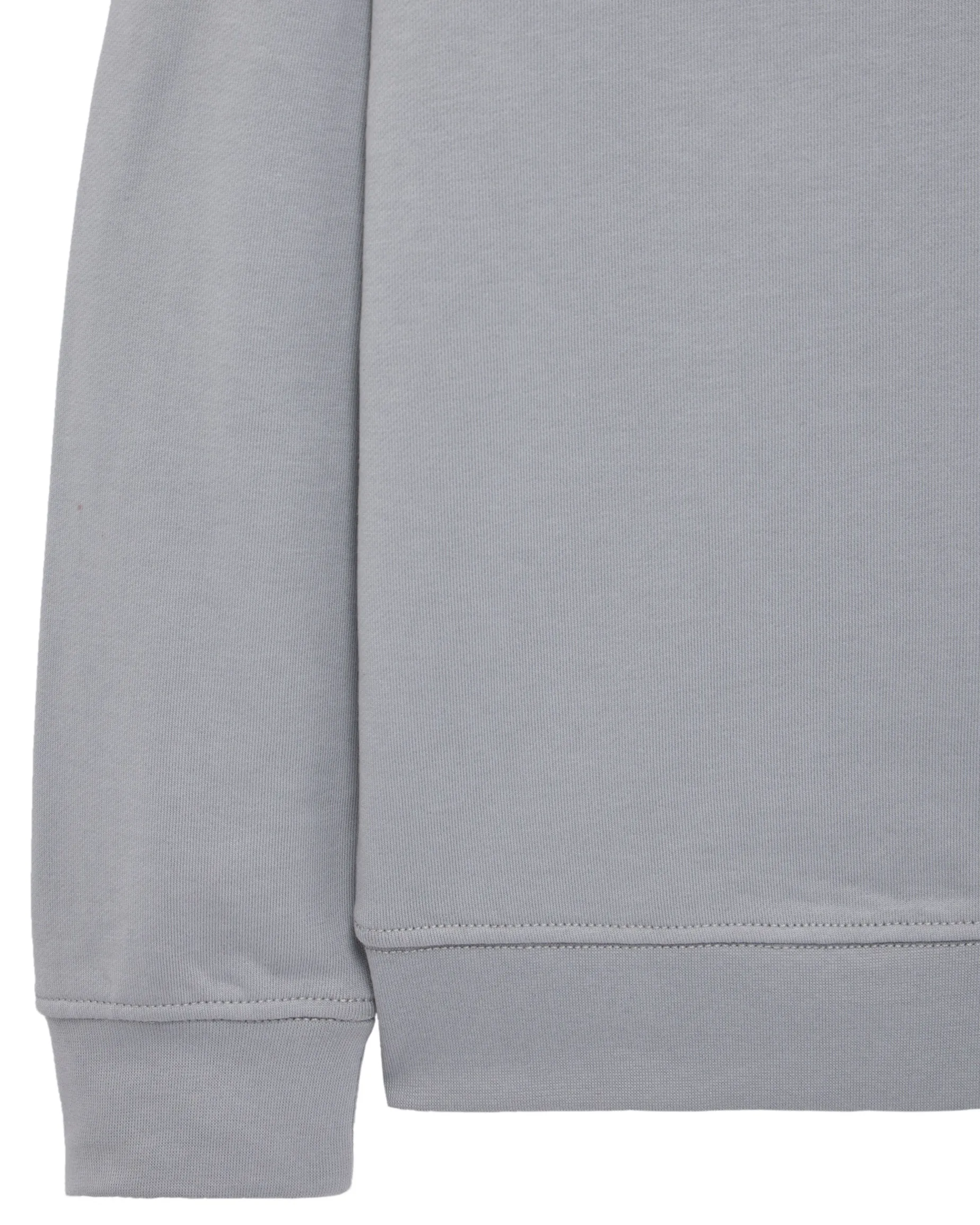 Kraviz – Sweatshirt mit Viertelreißverschluss, Rauchgrau