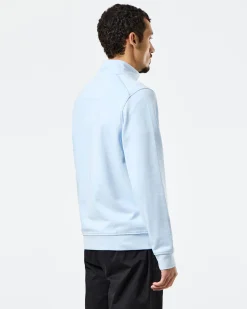 Kraviz Sweatshirt mit Viertelreißverschluss Oceanwave Blau