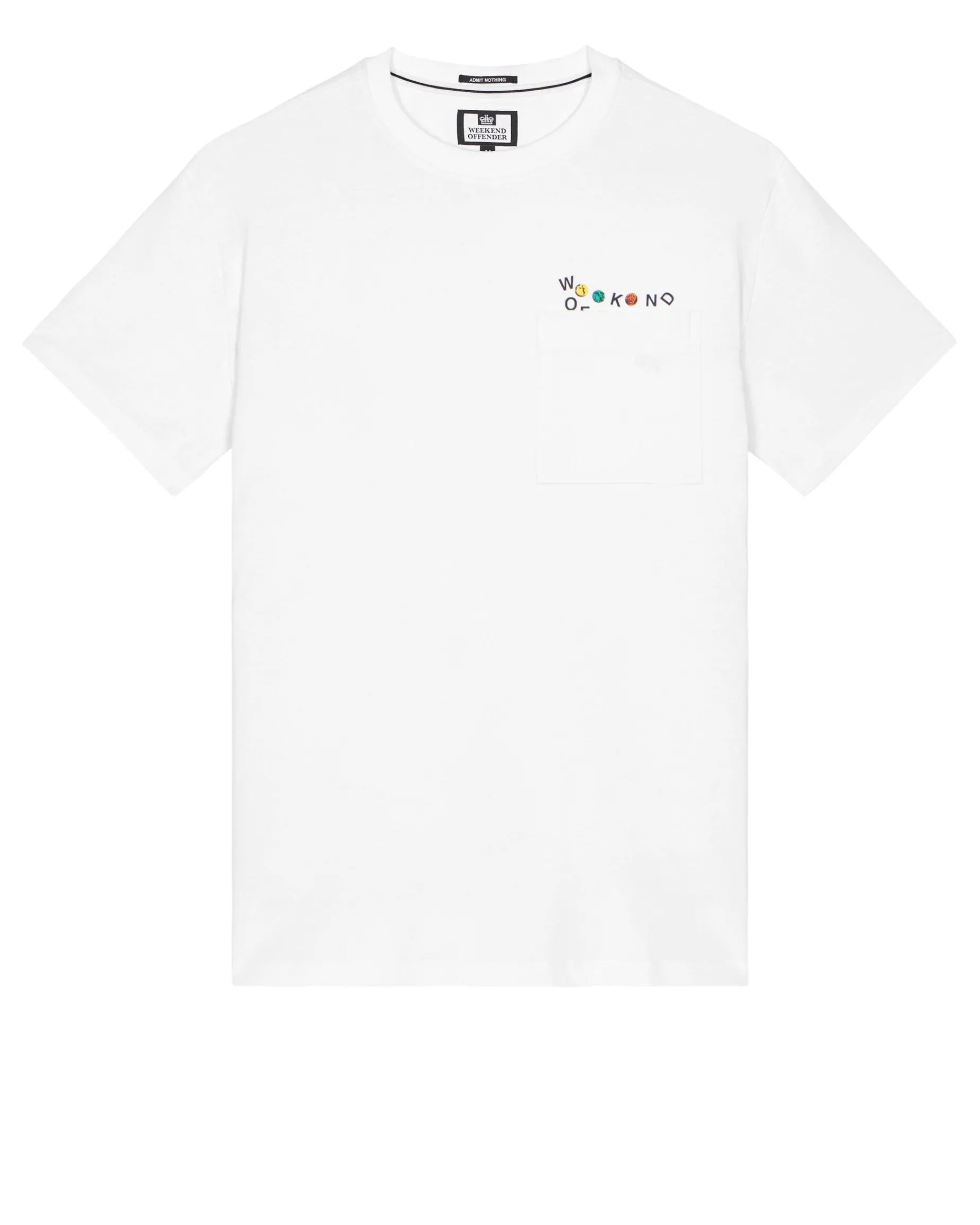 Kyra Grafik-T-Shirt Weiß