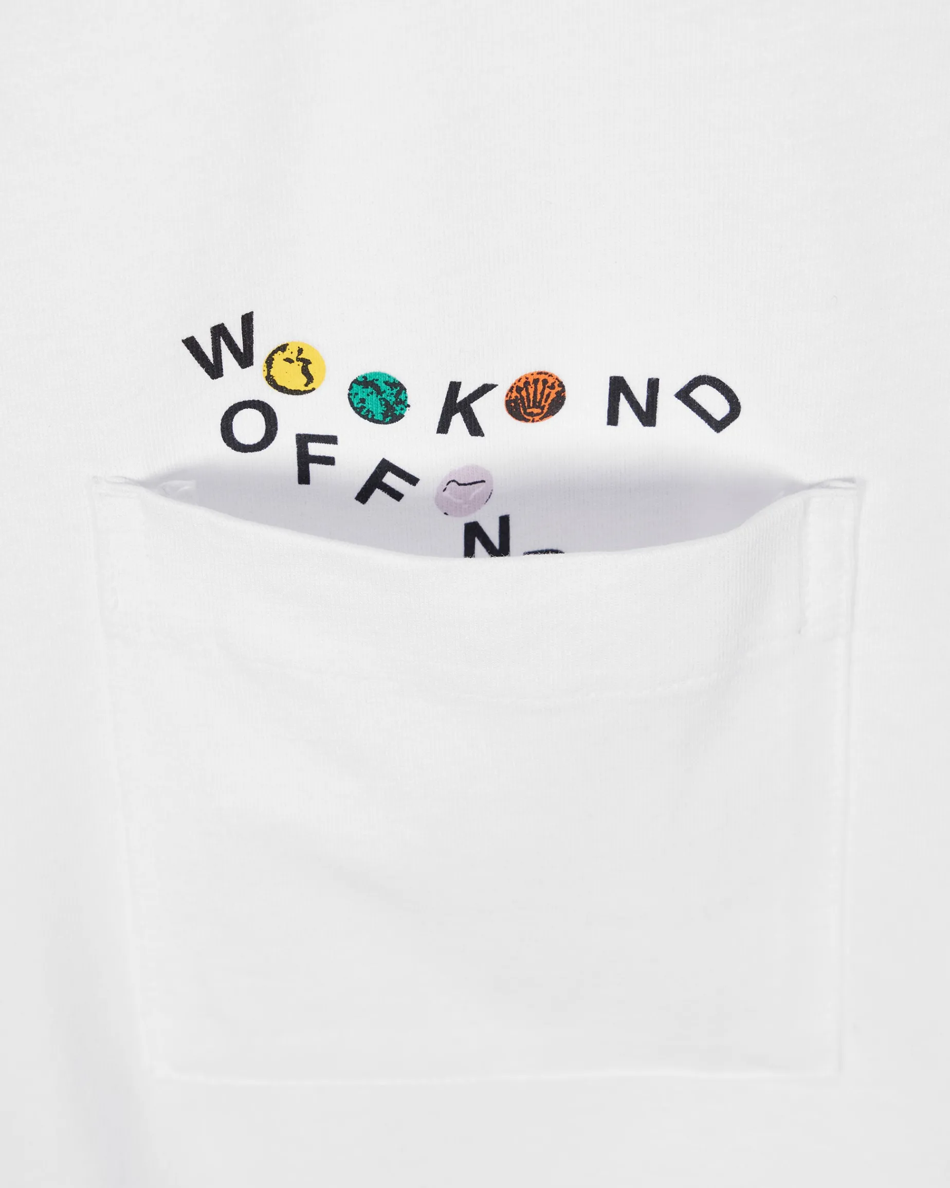 Kyra Grafik-T-Shirt Weiß