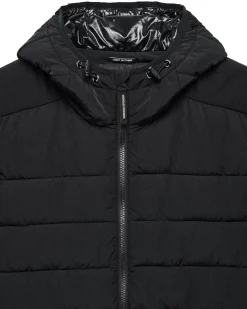 La Gaurdia Pufferjacke Schwarz - Große Größe