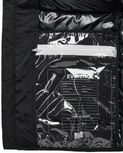 La Gaurdia Pufferjacke Schwarz - Große Größe