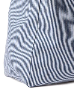 La Mina Einkaufstasche mit tickenden Streifen