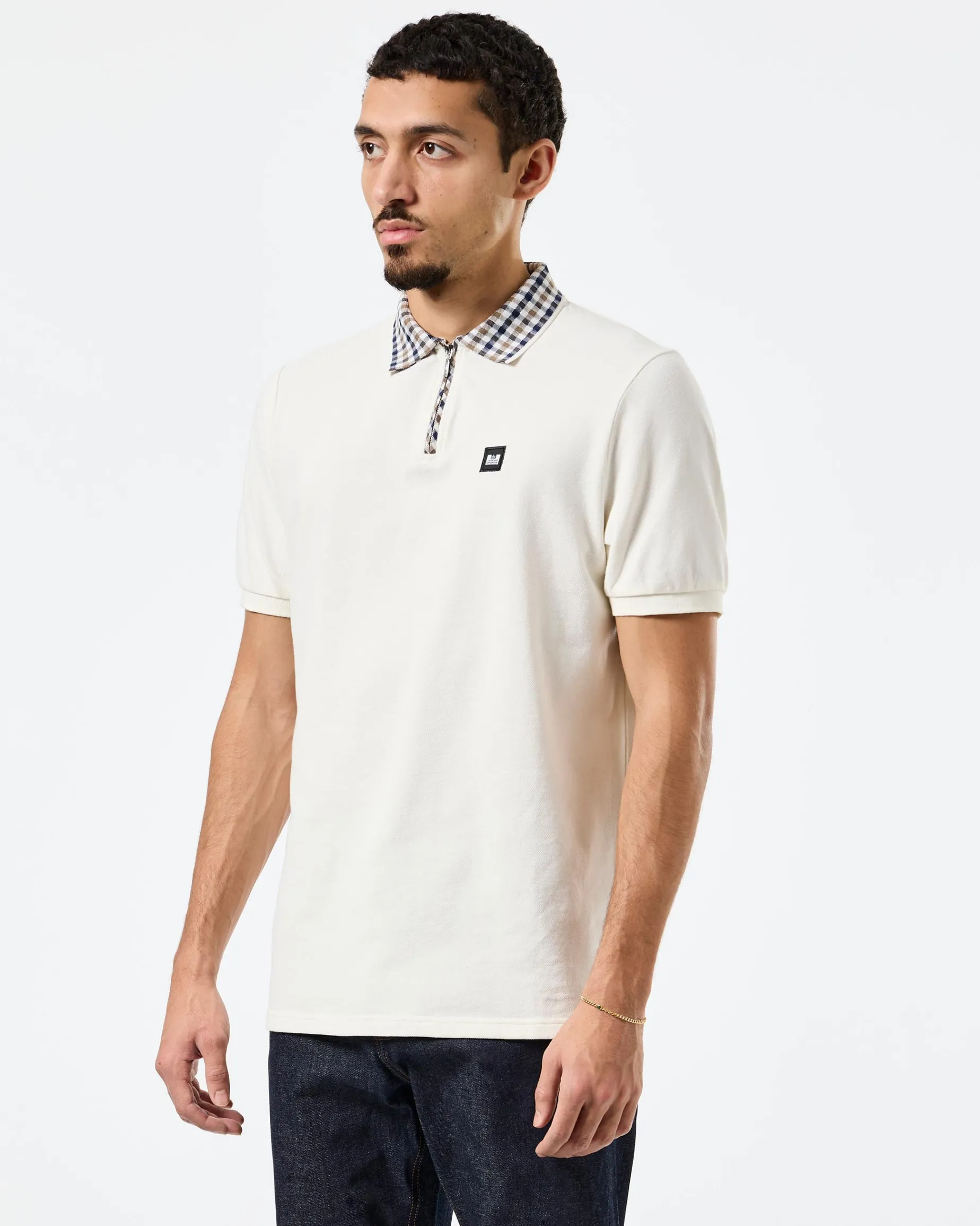 Lachine Poloshirt Ghost/Mid House Check