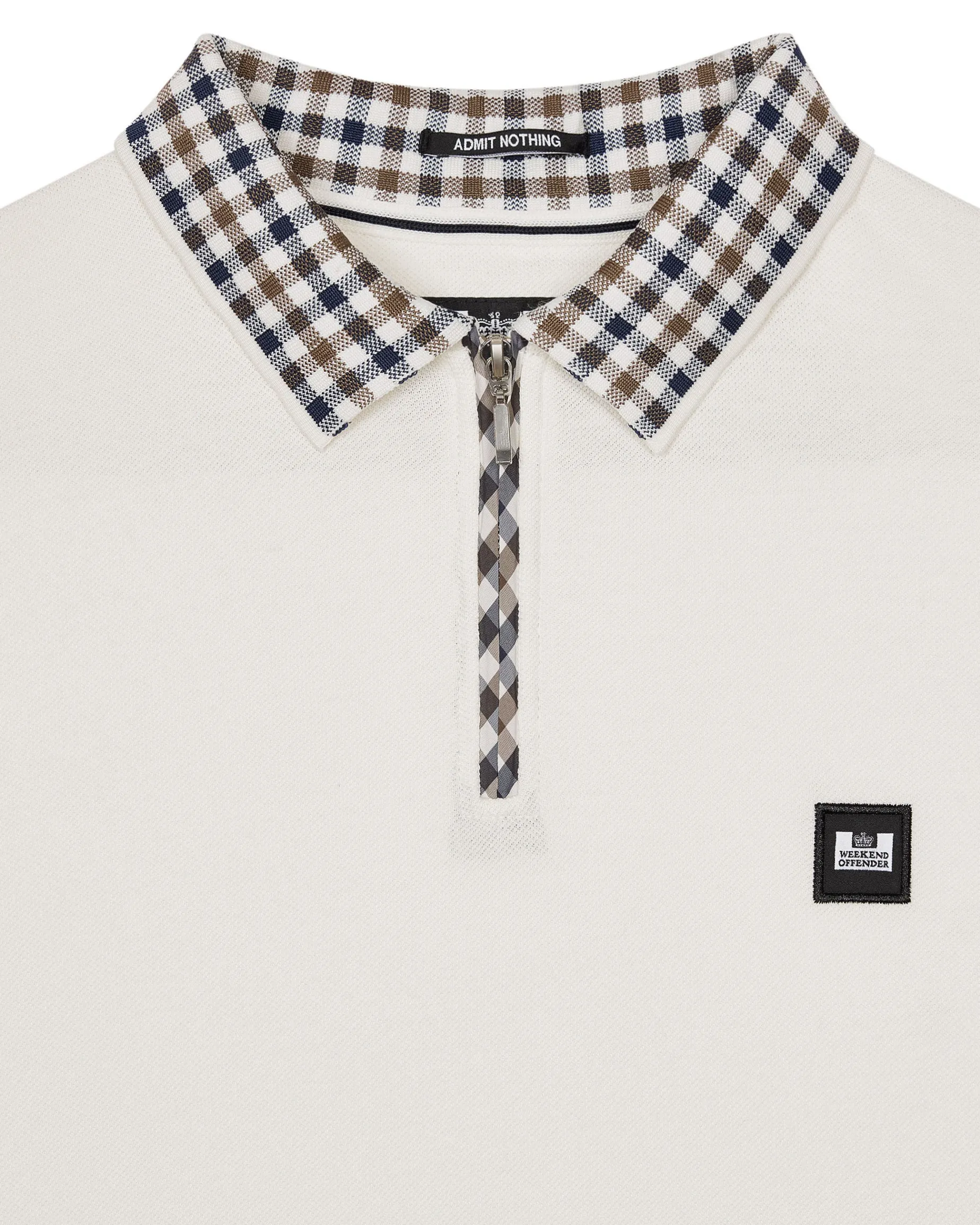 Lachine Poloshirt Ghost/Mid House Check
