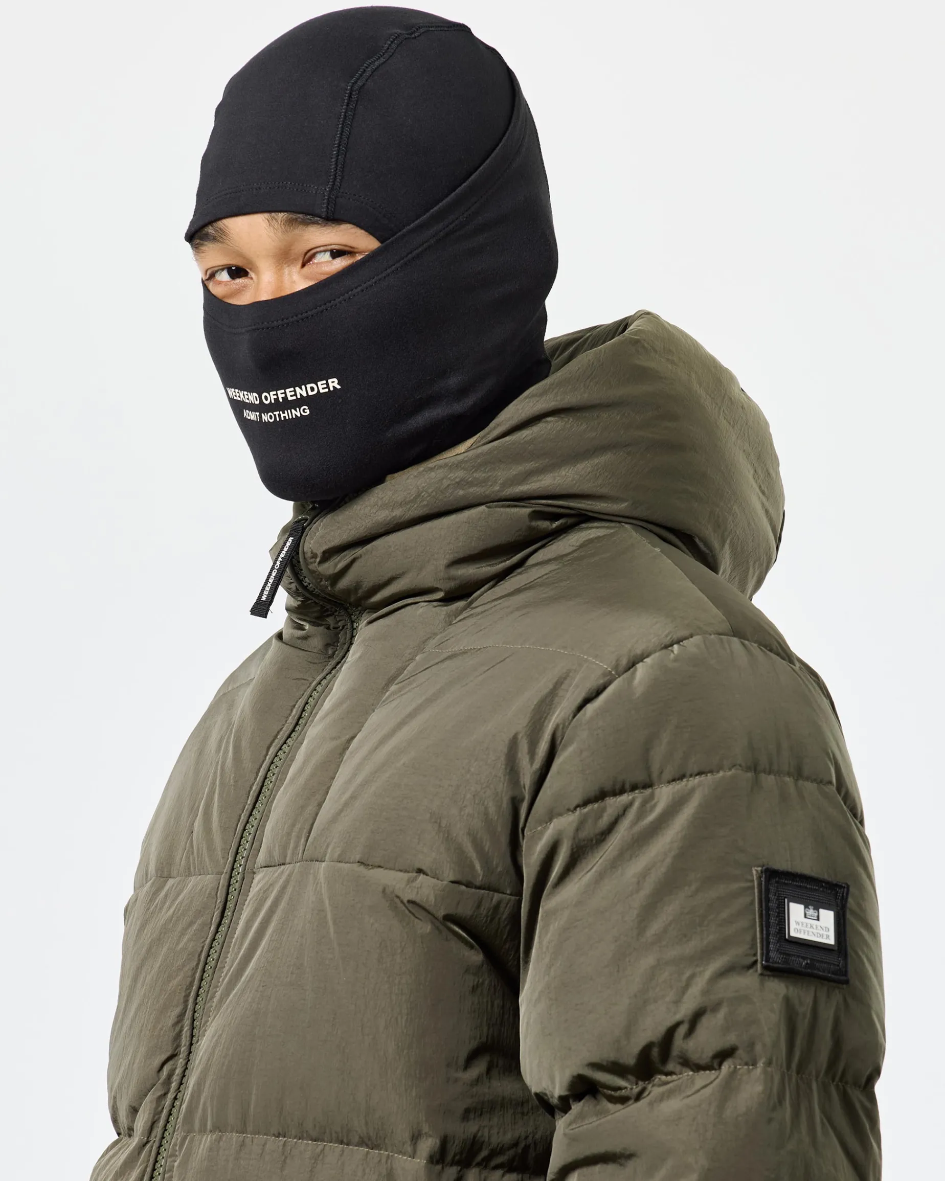 Lange Daunenjacke „Sapporo“ in Burggrün