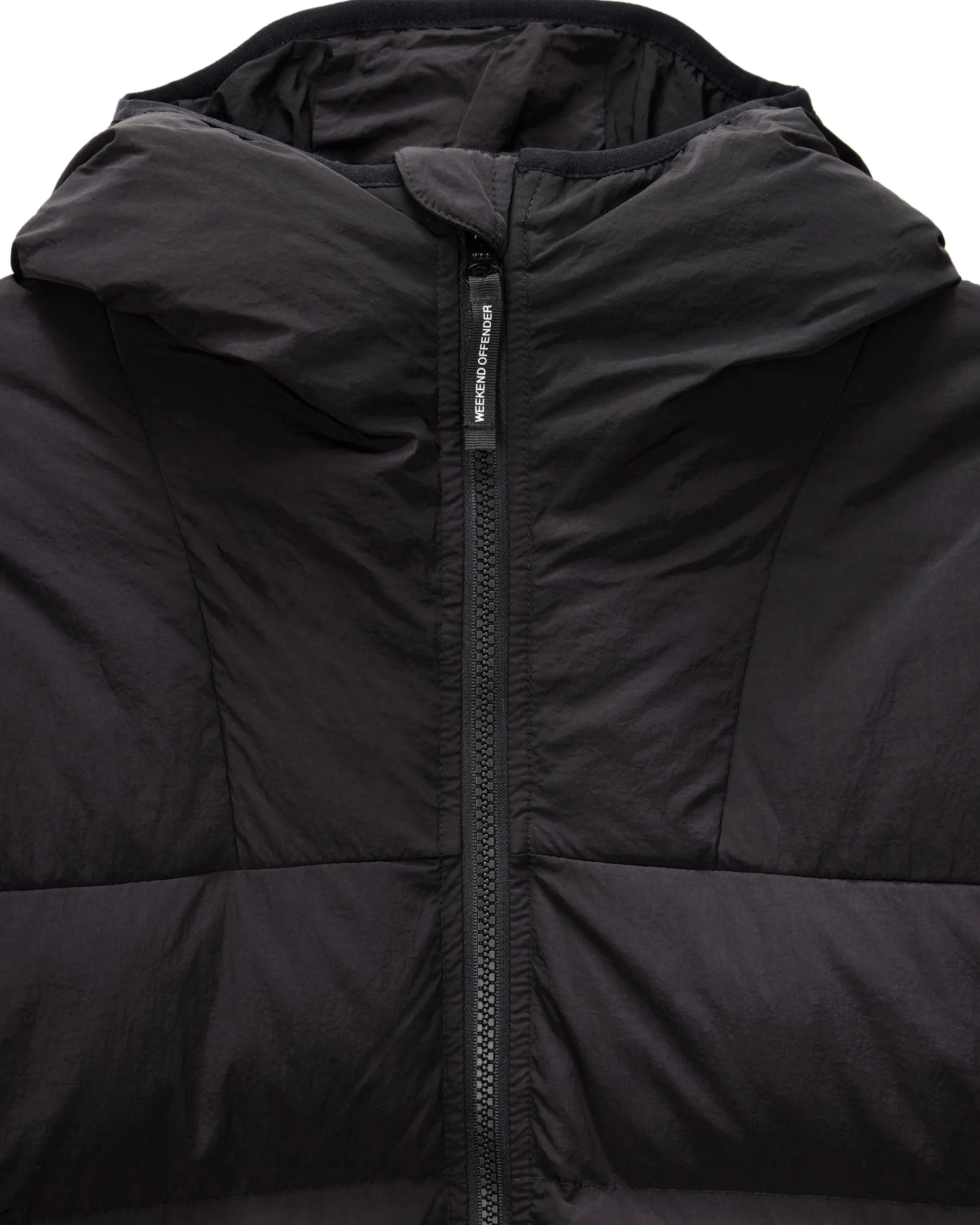 Lange Daunenjacke „Sapporo“ in Schwarz