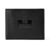 Lederbrieftasche mit Geschenkbox Schwarz