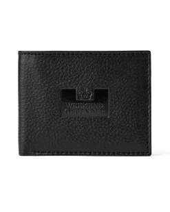 Lederbrieftasche mit Geschenkbox Schwarz