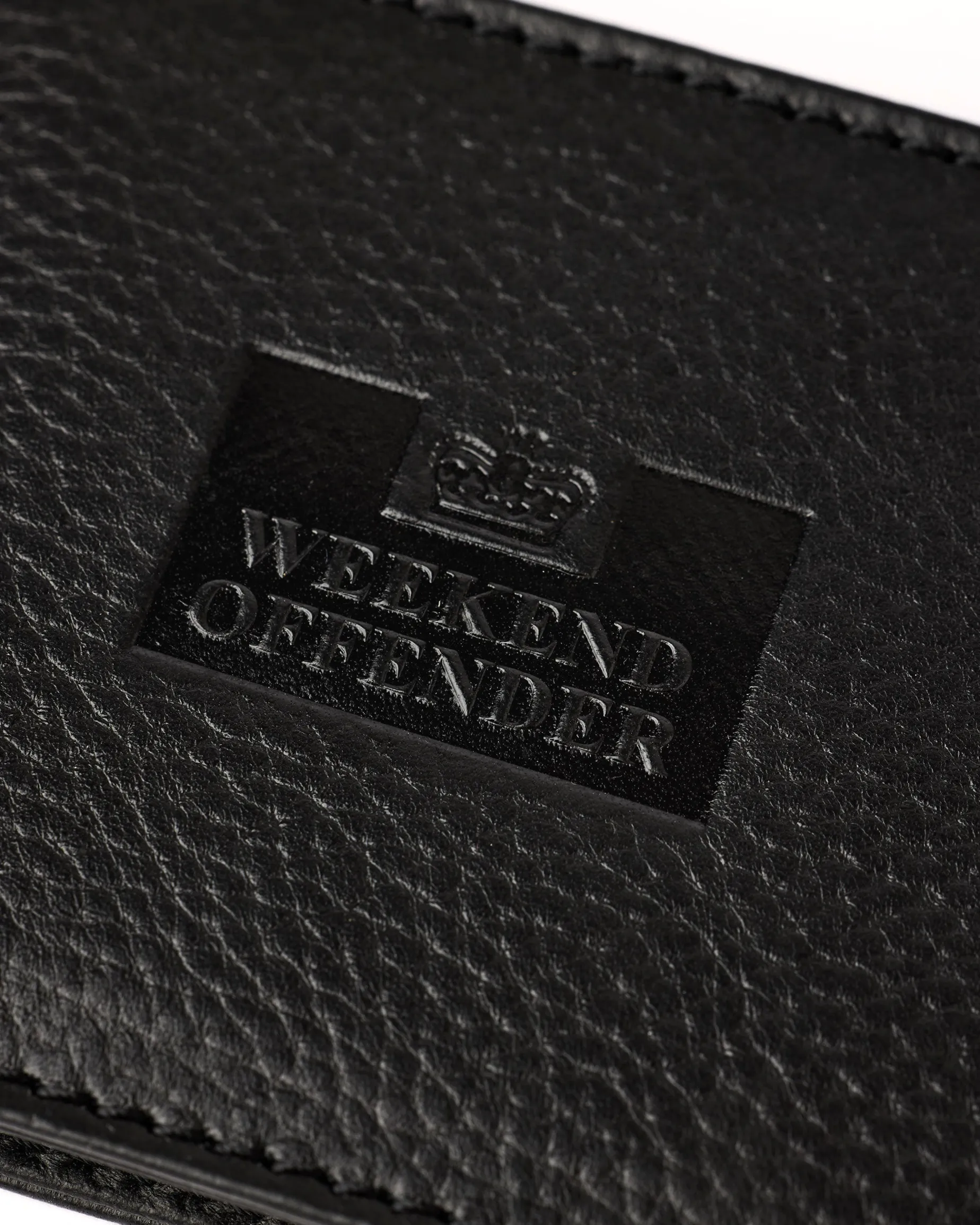 Lederbrieftasche mit Geschenkbox Schwarz