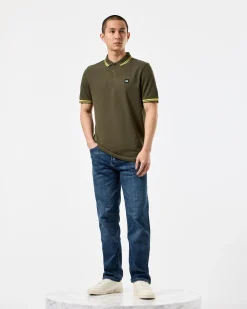 Levanto Poloshirt Burggrün/Peridotgrün