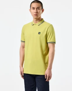 Levanto Poloshirt Peridotgrün/Zink