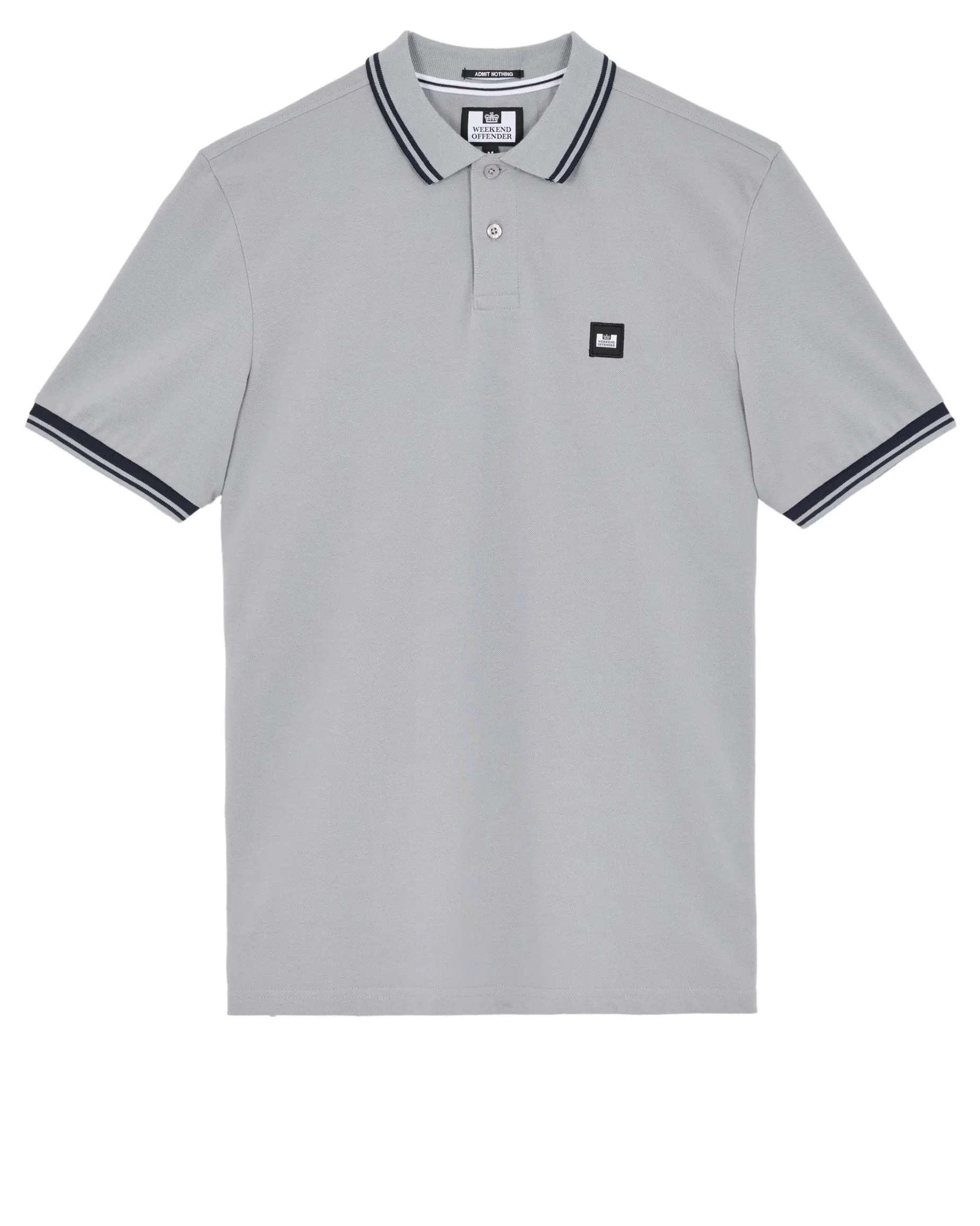 Levanto Poloshirt Smokey Grey/Navy
