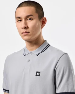 Levanto Poloshirt Smokey Grey/Navy