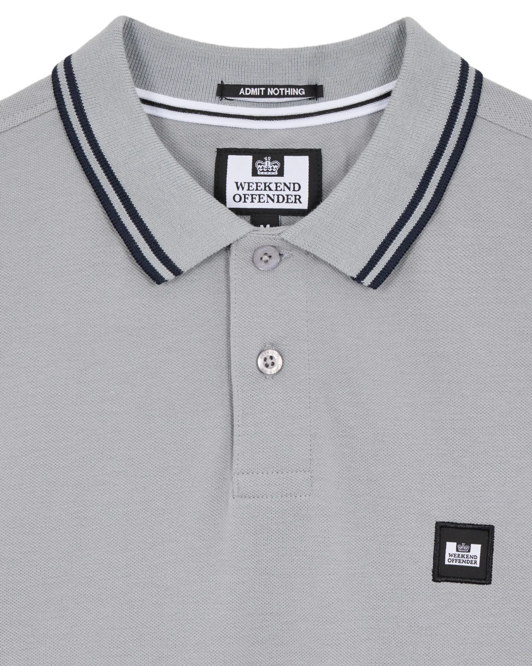 Levanto Poloshirt Smokey Grey/Navy