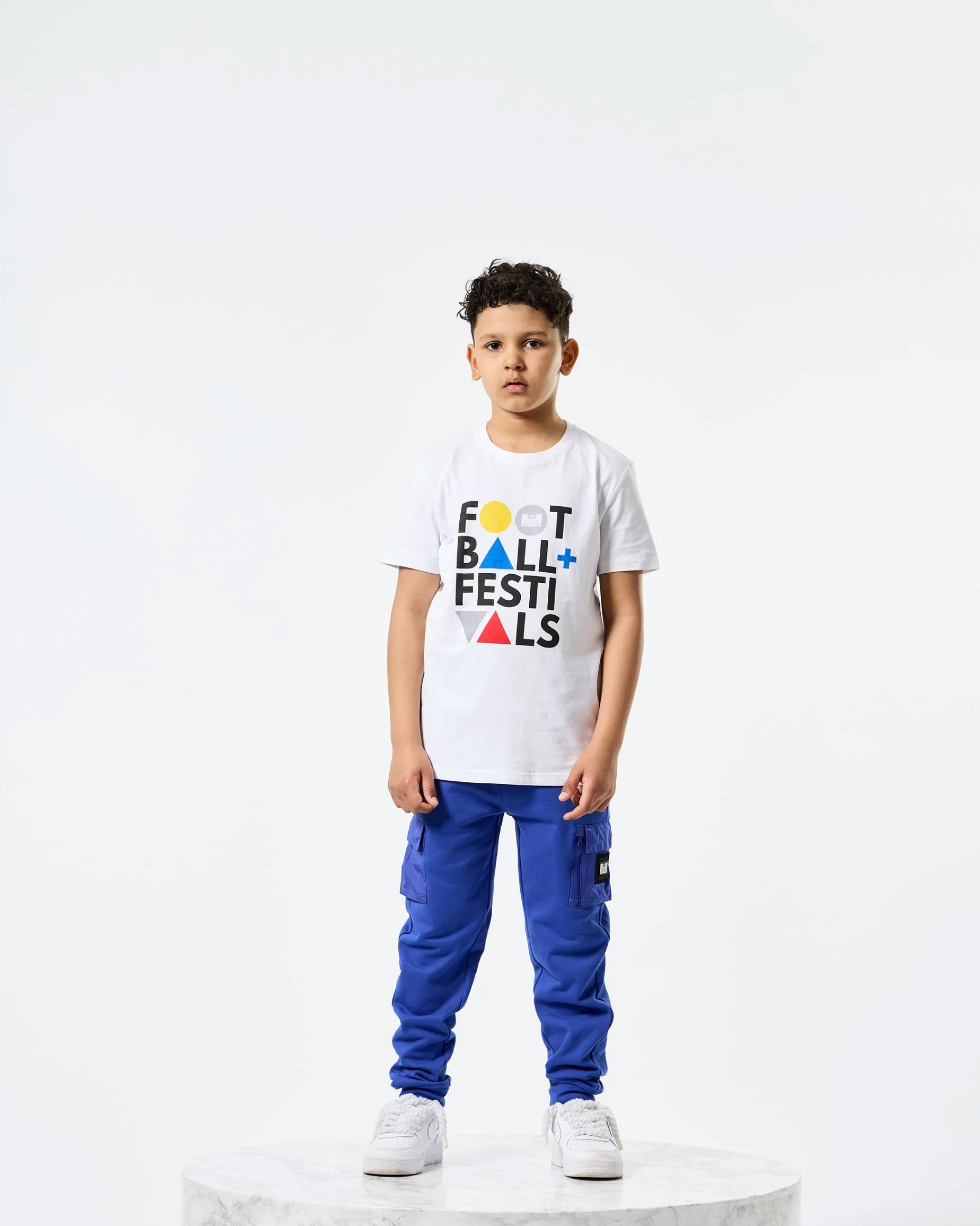 Lippi Cargo-Jogginghose für Kinder, Blauglocke