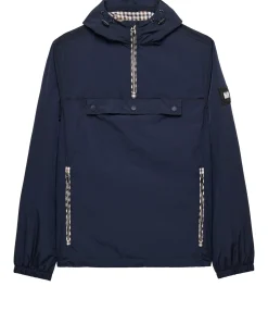 Manaus Check Überkopfjacke Navy