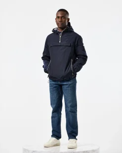 Manaus Check Überkopfjacke Navy