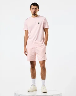 Manuel T-Shirt Hellrosa/Mid House Check