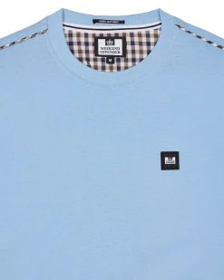 Manuel T-Shirt Marineblau/Mid House Check