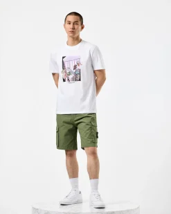 Mascia Cargoshorts Sapling Grün