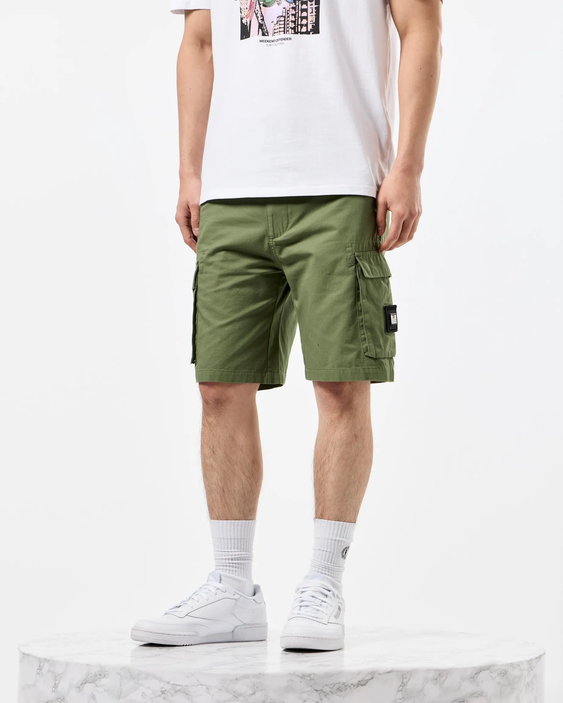Mascia Cargoshorts Sapling Grün