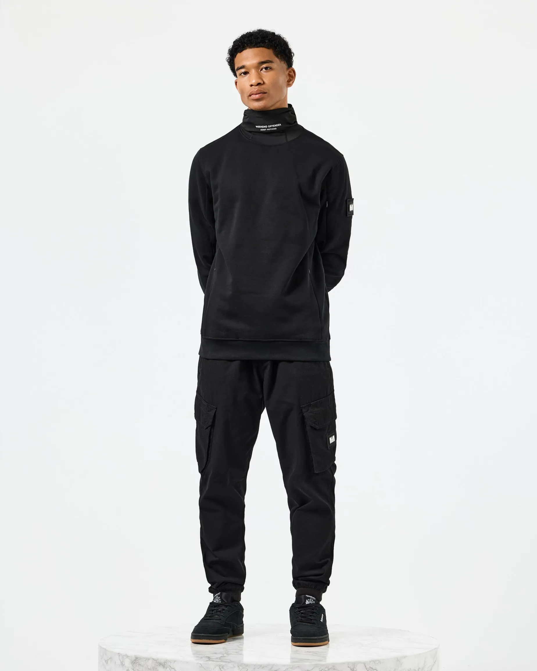 Massa Sweatshirt Schwarz