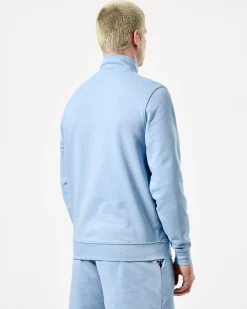 Matisa Sweatshirt mit Viertelreißverschluss Marineblau/Mid House Check