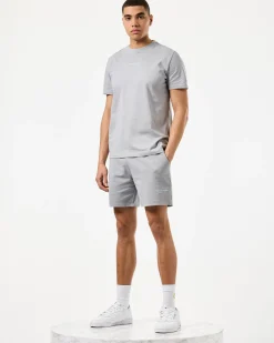 Millergrove T-Shirt Rauchgrau/Ozeanwellenblau