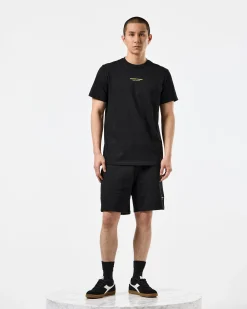 Millergrove T-Shirt Schwarz/Peridotgrün