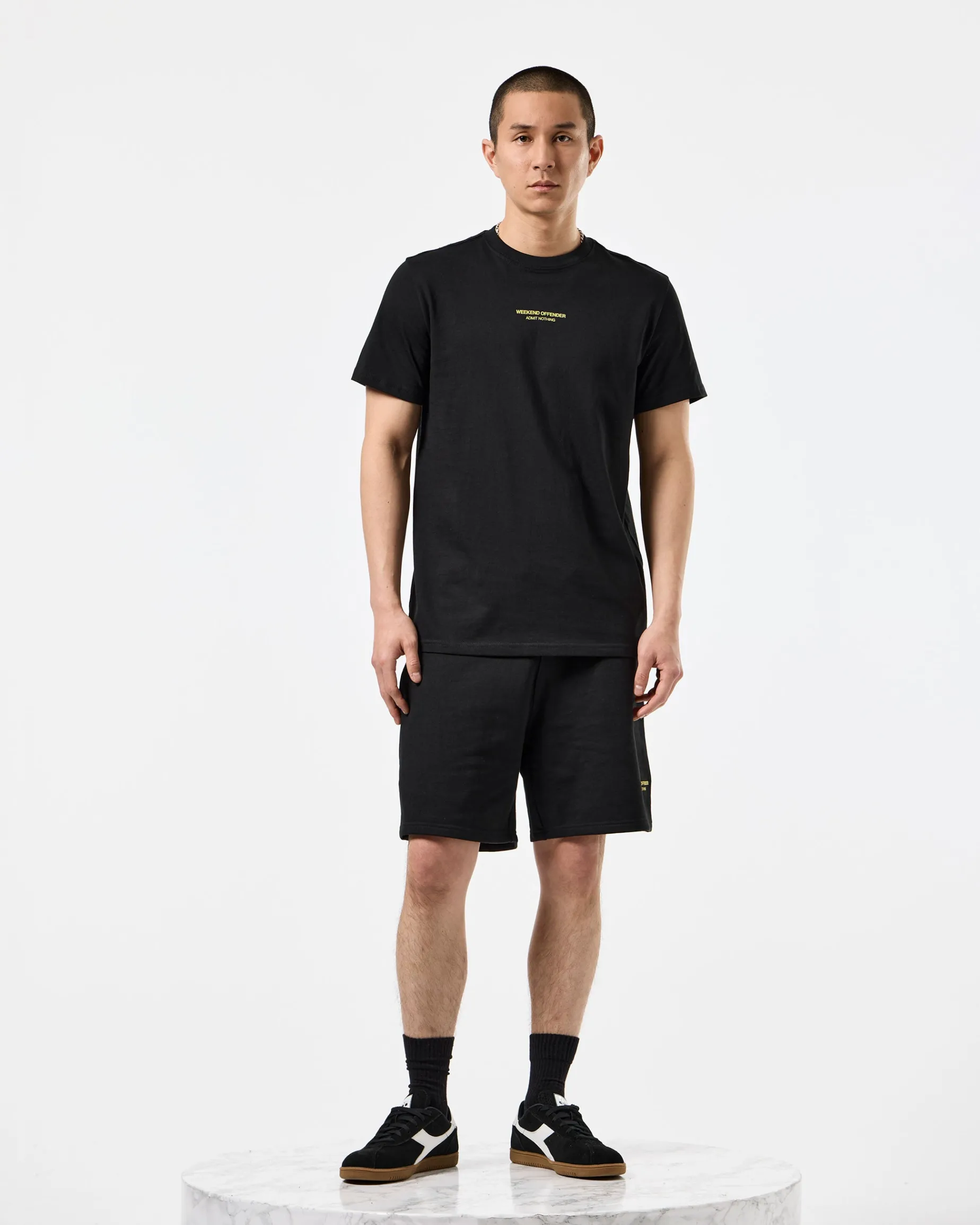 Millergrove T-Shirt Schwarz/Peridotgrün