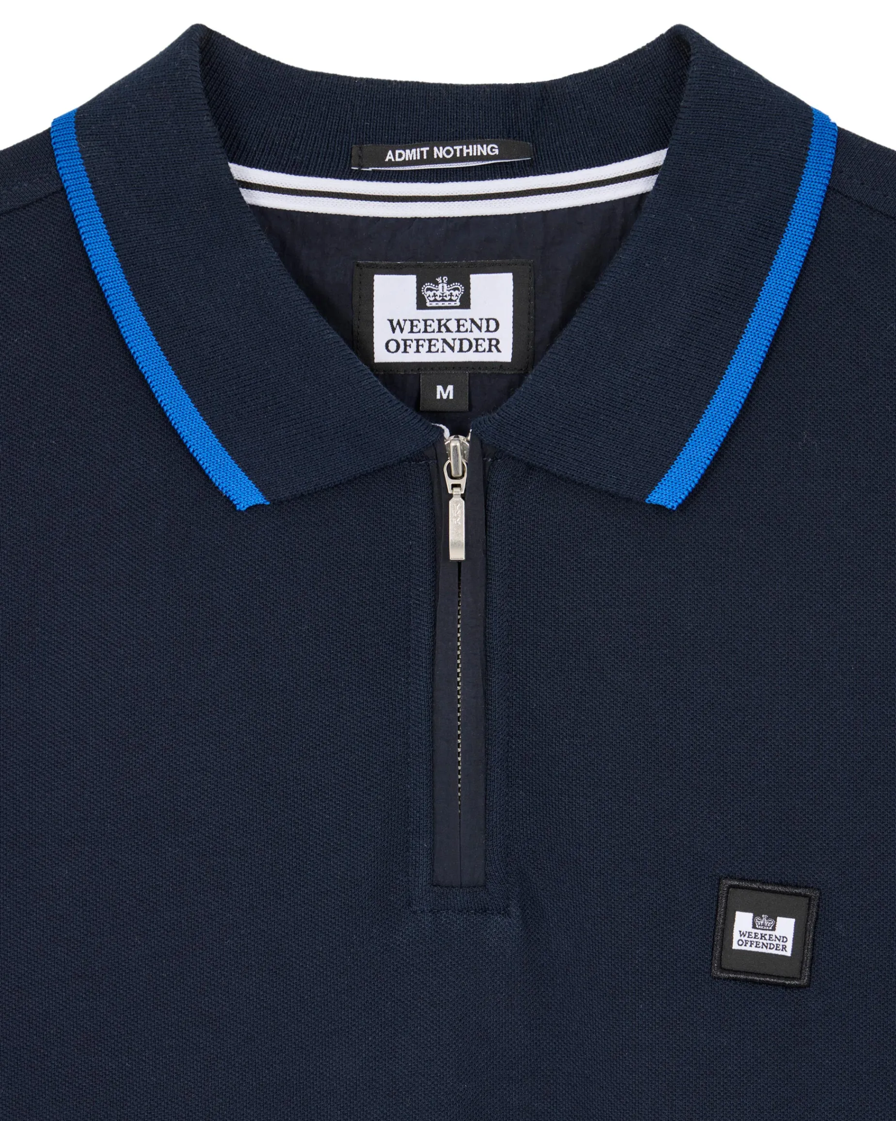 Monti Poloshirt Navy/Bluebell