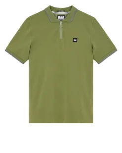 Monti Poloshirt Sapling Grün/Zink