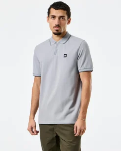 Monti Poloshirt Smokey/Zink