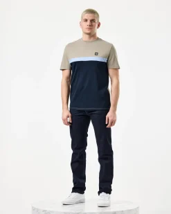 Murvica T-Shirt Rindenbraun