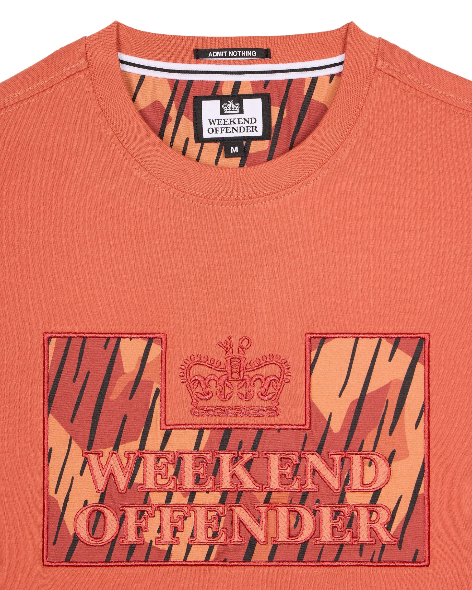 Noda Camo T-Shirt Uluru Orange Regen Camo