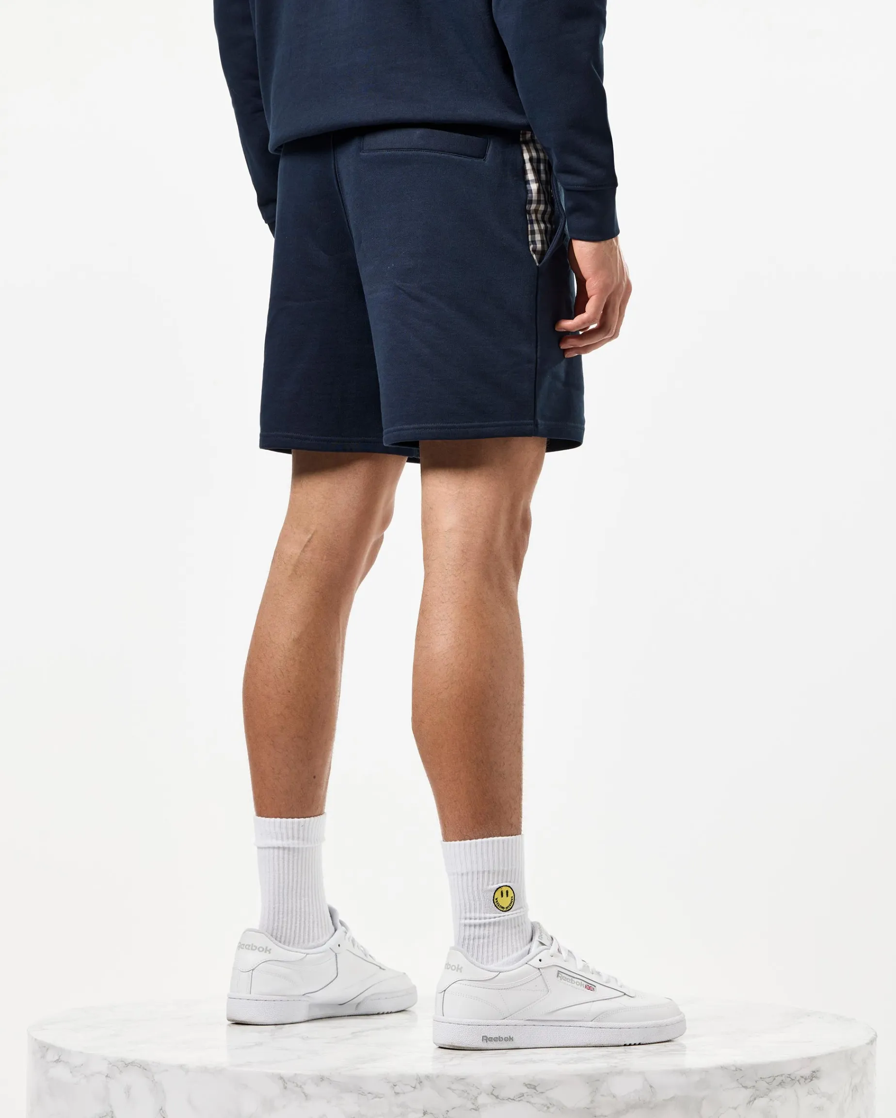 Pankow Shorts Marineblau/Mid House Check
