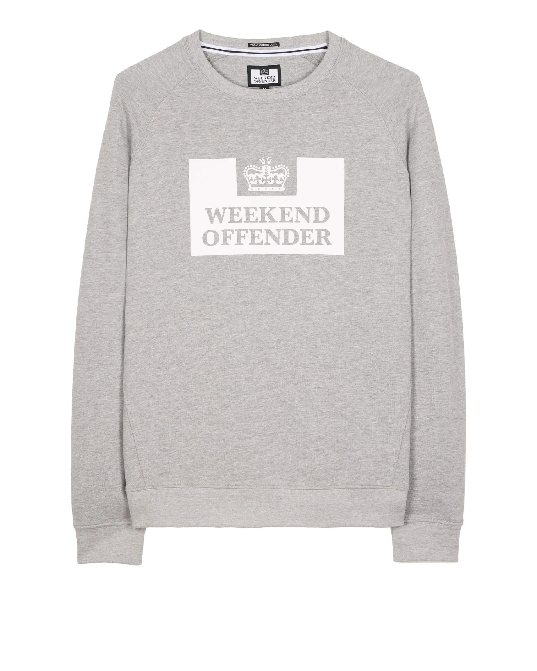 Penitentiary Klassisches Sweatshirt Graumeliert