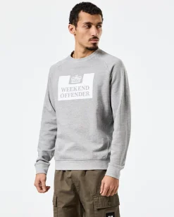 Penitentiary Klassisches Sweatshirt Graumeliert