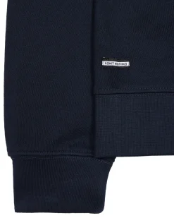 Penitenty Klassisches Sweatshirt Marineblau
