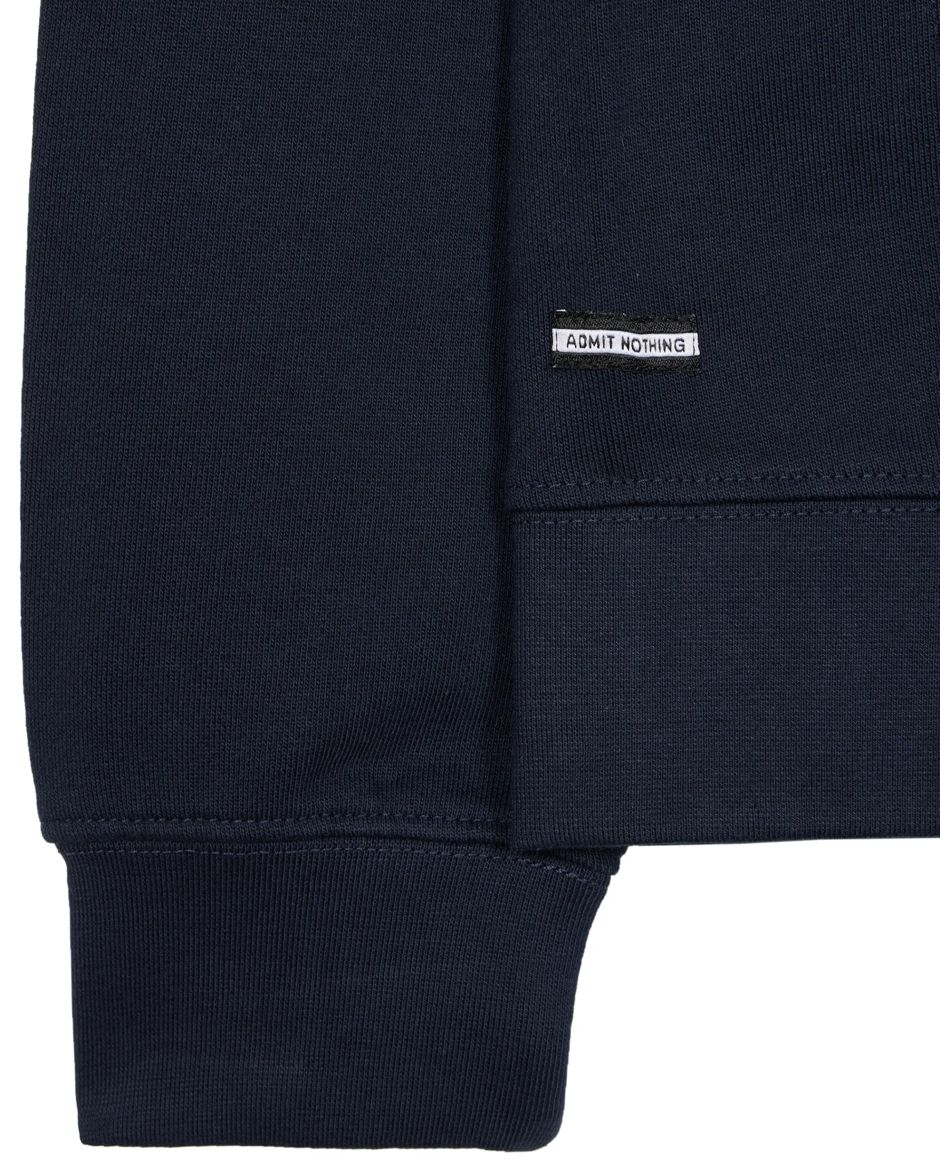 Penitenty Klassisches Sweatshirt Marineblau