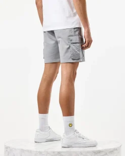 Pink Sands – Joggingshorts in Rauchgrau