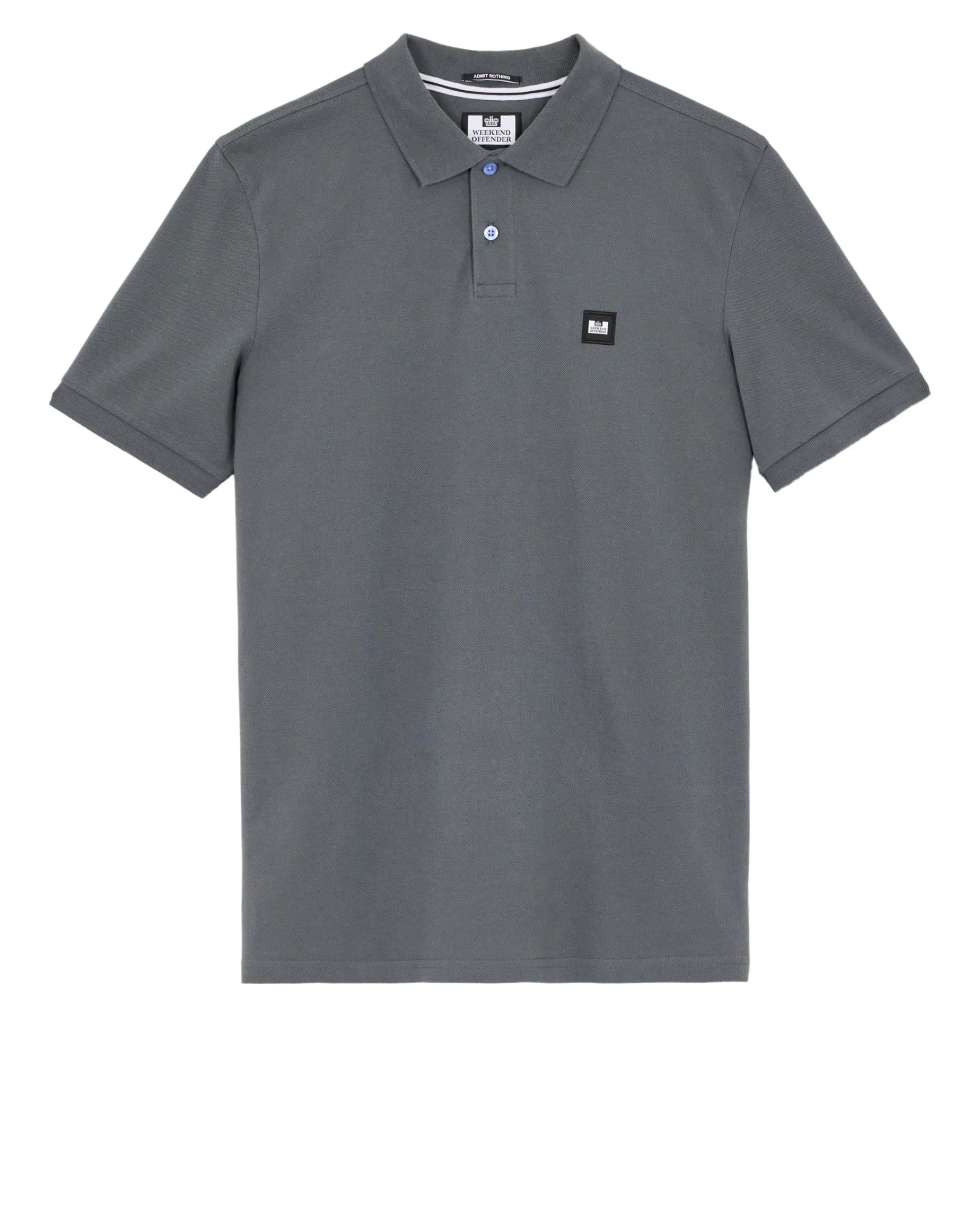 Plus Size - Caneiros Poloshirt Zinc