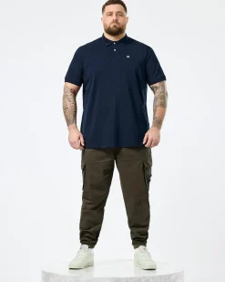 Plus Size - Caneiros Poloshirt Navy