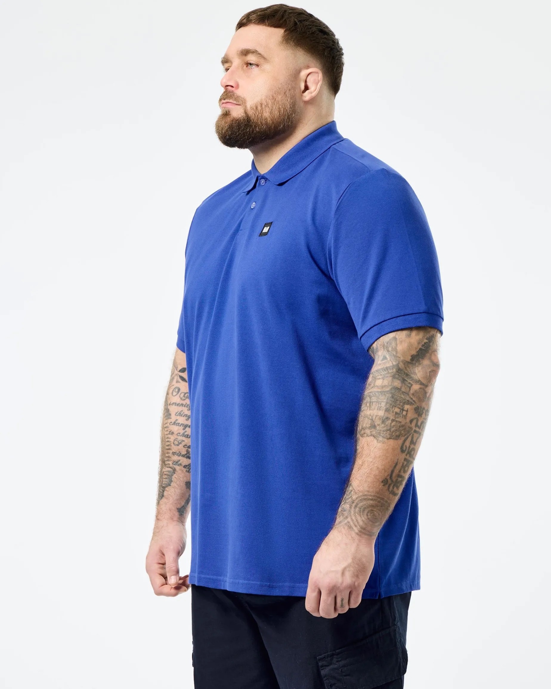 Plus Size - Caneiros Poloshirt Bluebell
