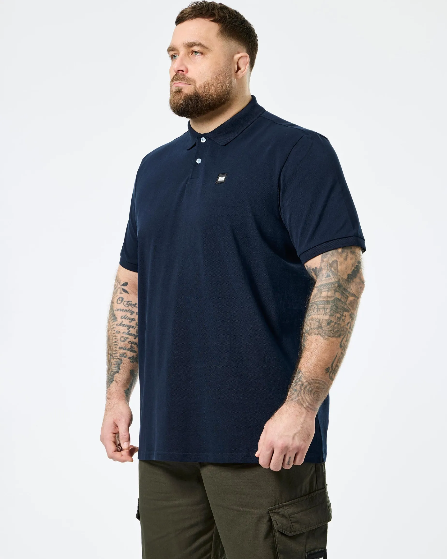 Plus Size - Caneiros Poloshirt Navy