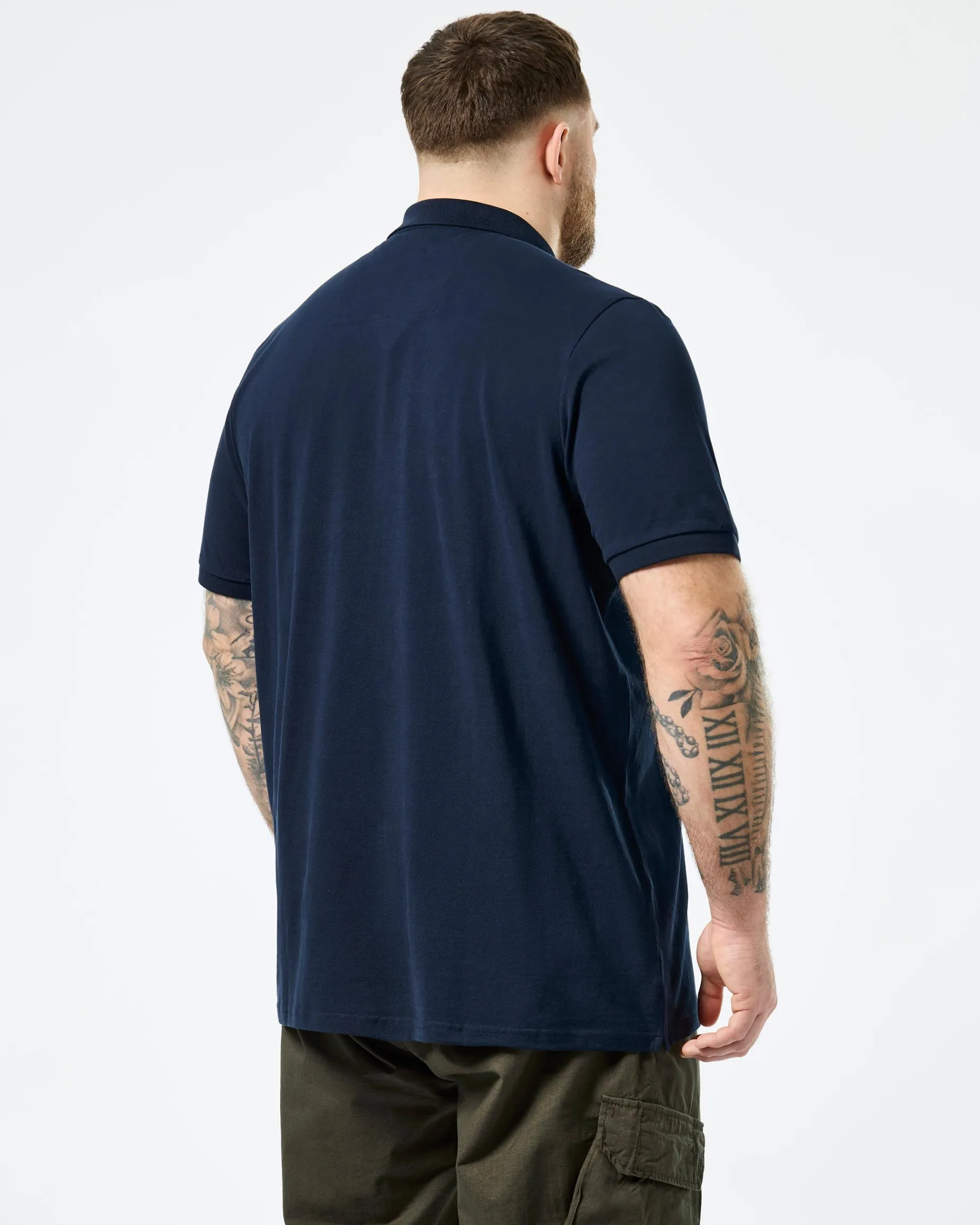 Plus Size - Caneiros Poloshirt Navy
