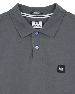 Plus Size - Caneiros Poloshirt Zinc