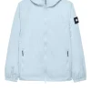 Plus Size - Technician Mesh-gefütterte Jacke Ocean Wave Blue