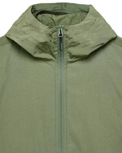 Plus Size - Technician Mesh-gefütterte Jacke Sapling Green
